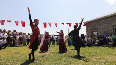 Bulutların üstünde harikalar yaratan köy: Boğatepe