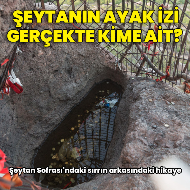 Kafesteki gizemli ayak izi!