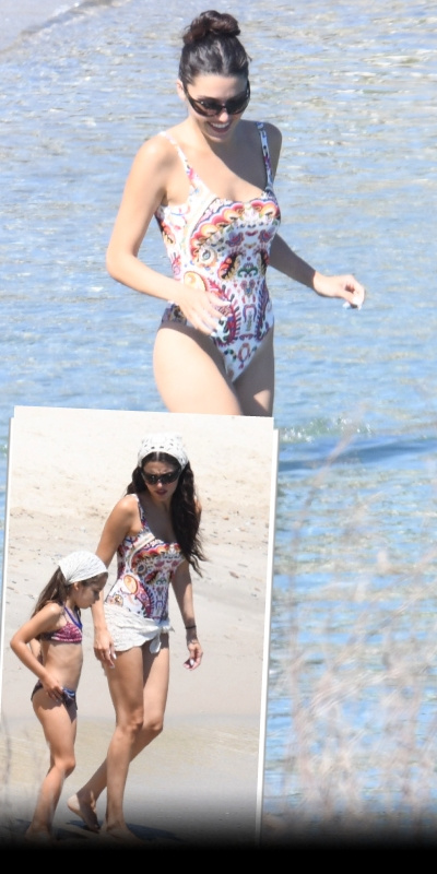 Hande Erçel tatilde