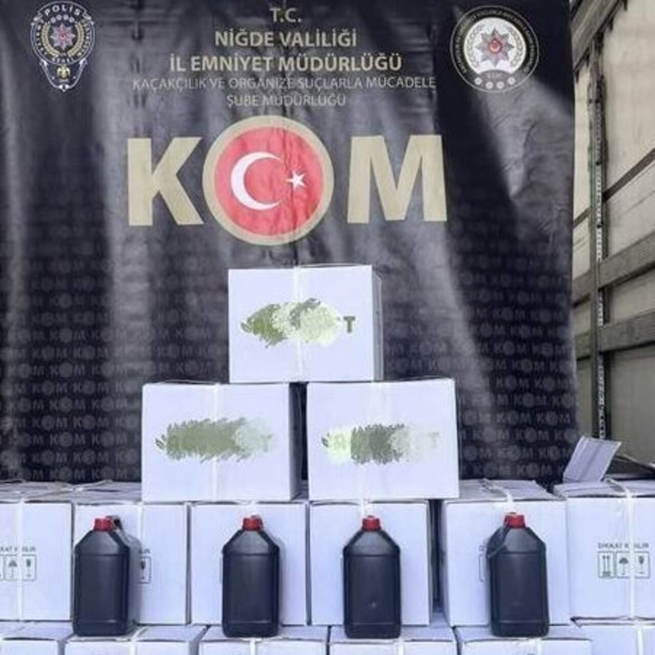 Niğde'de sahte içki operasyonu: 6 gözaltı