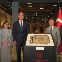 ABD'den tarihi iade! Zeugma mozaiği evine kavuştu