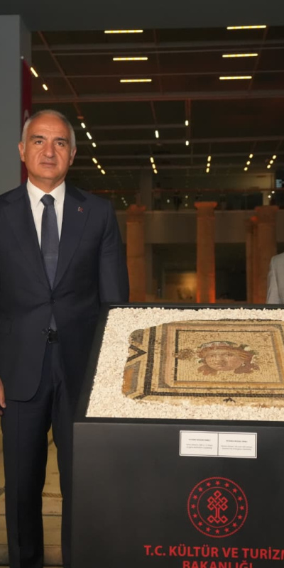 ABD'den tarihi iade! Zeugma mozaiği evine kavuştu