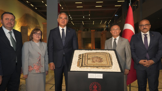 ABD'den tarihi iade! Zeugma mozaiği evine kavuştu