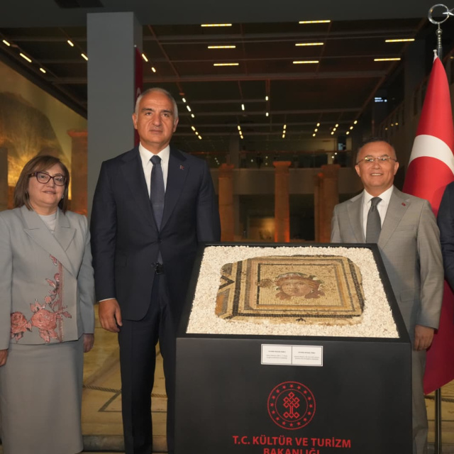 ABD'den tarihi iade! Zeugma mozaiği evine kavuştu