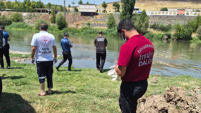 Dicle Nehri'nde cansız beden bulundu