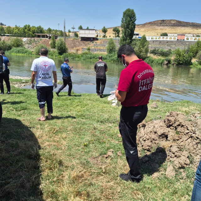 Dicle Nehri'nde cansız beden bulundu