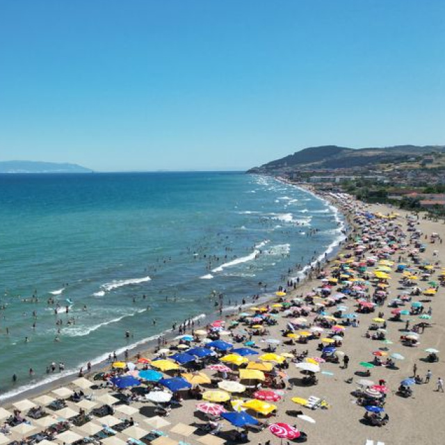Şarköy'ün 14 halk plajı temiz çıktı