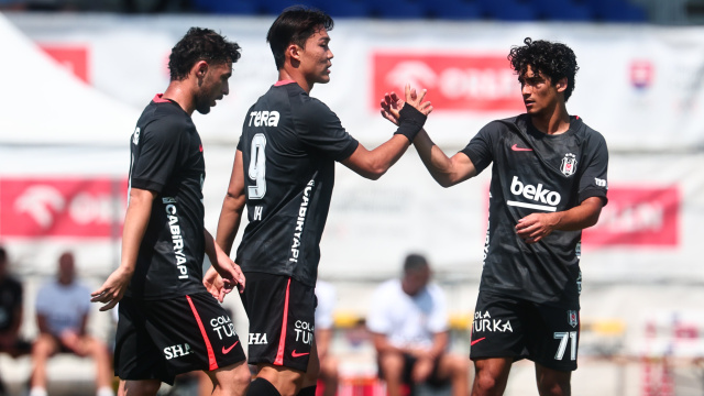 Beşiktaş hazırlık maçında berabere kaldı!
