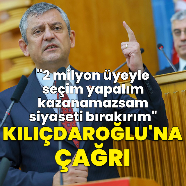 Özel'den Kılıçdaroğlu'na çağrı