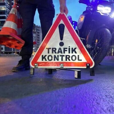 Mersin'de 1307 araç trafikten men edildi
