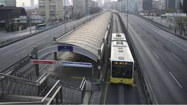 15 Temmuz'da kapatılacak metrobüs durakları