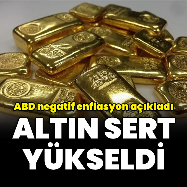 Altında sert yükseliş