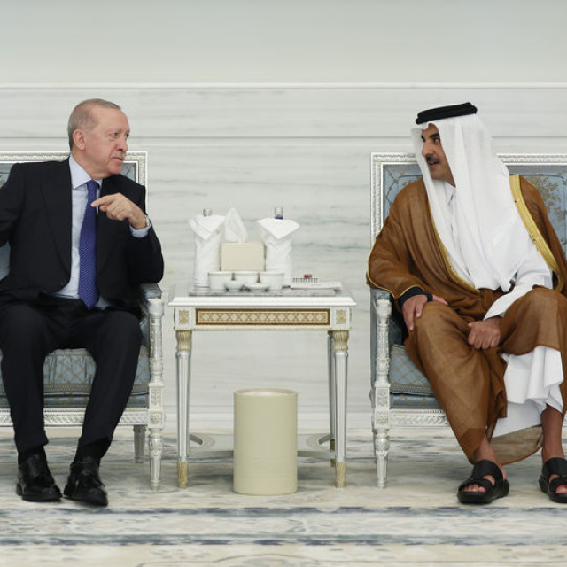 Cumhurbaşkanı Erdoğan Katar'da