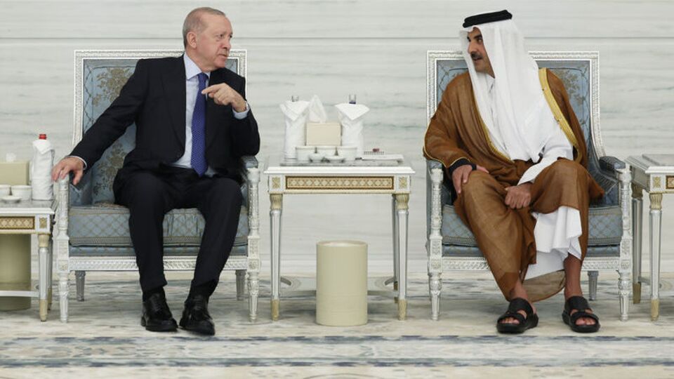 Cumhurbaşkanı Erdoğan Katar'da