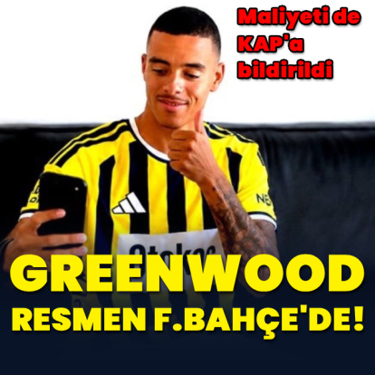 Fenerbahçe Greenwood'u açıkladı!