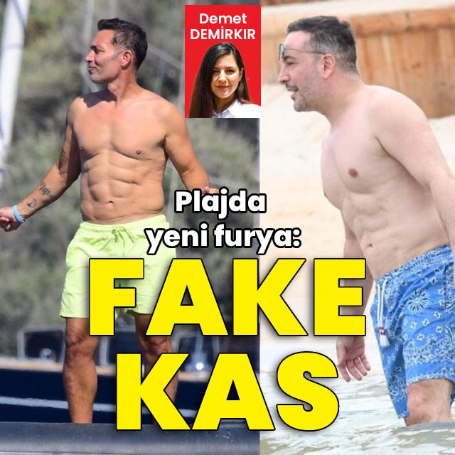 Plajda yeni furya: Fake kas