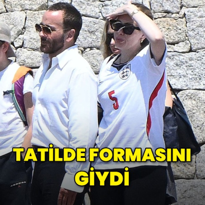Tatilde İngiltere formasıyla