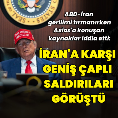 İddia: Trump İran'a saldırılara ilişkin toplantı yaptı