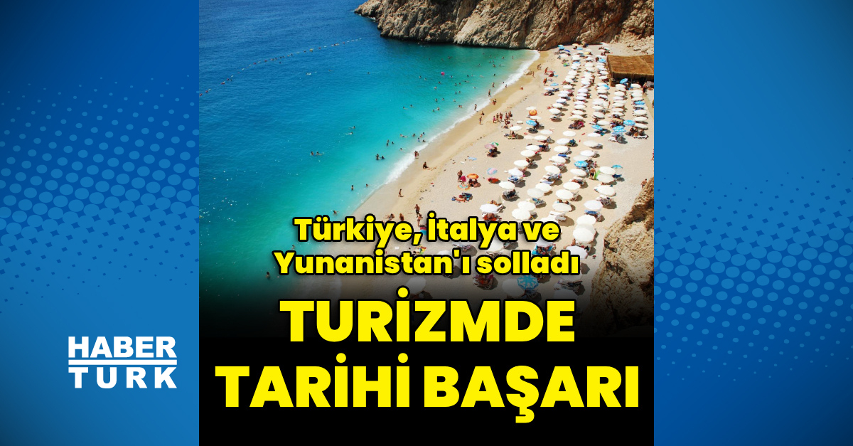 Türkiye'den tarihi başarı: Küresel turizmde 4. sıraya yükseldi