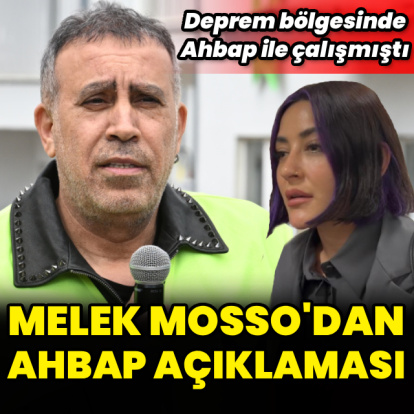 Melek Mosso'dan 'Ahbap' açıklaması