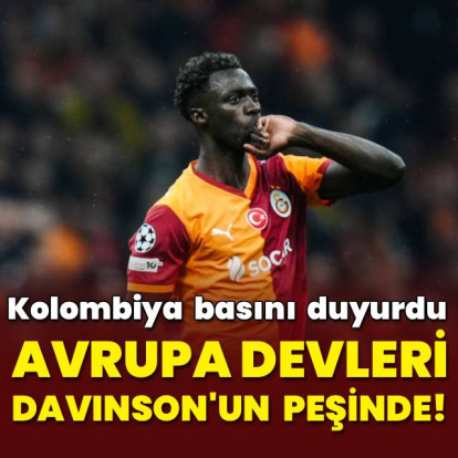 Avrupa devleri Davinson'un peşinde!