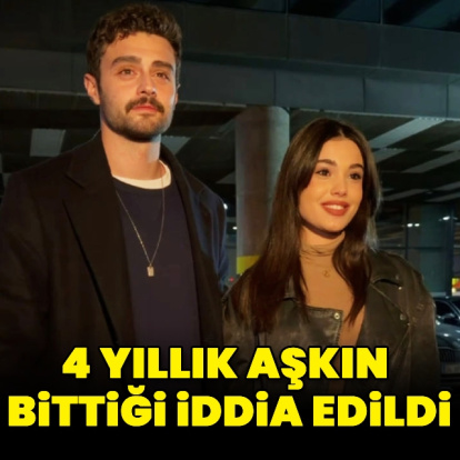 4 yıllık aşkın bittiği iddia edildi