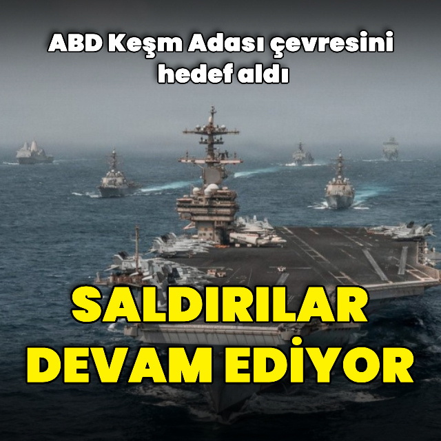 ABD, İran'a yeni bir saldırı dalgası başlattı