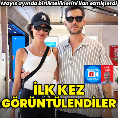 Aşıklar ilk kez görüntülendi