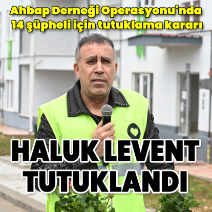 Haluk Levent tutuklandı