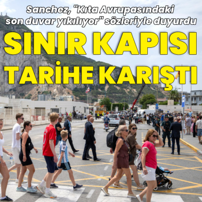 Sınır kapısı tarihe karıştı