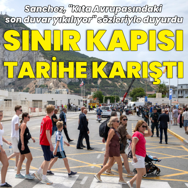 Sınır kapısı tarihe karıştı