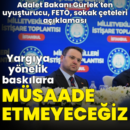 "Yargıya yönelik baskılara müsaade etmeyeceğiz"