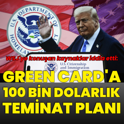 Green Card'a 100 bin dolarlık teminat planı
