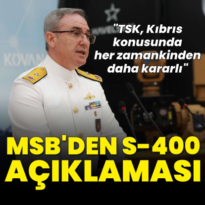 MSB'den S-400 açıklaması
