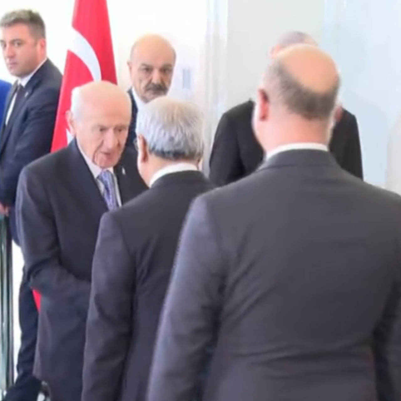 İmralı heyetinden Bahçeli'ye ziyaret