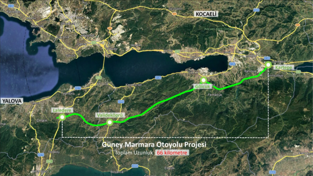 "Güney Marmara Otoyolu"nda yeni gelişme