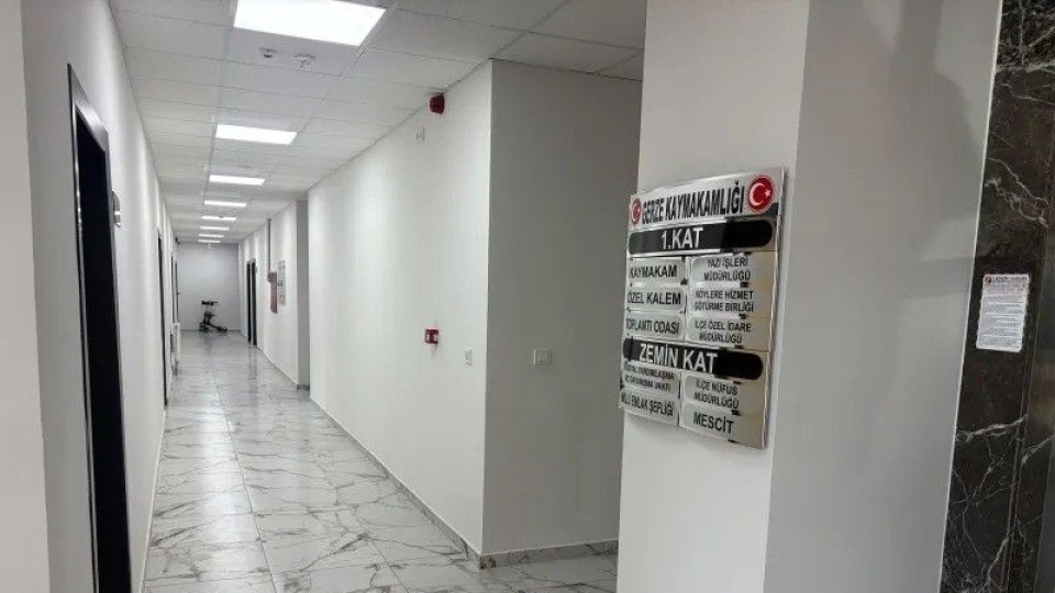 Gerze'de yeni kaymakamlık binası açıldı