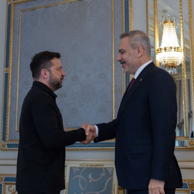 Bakan Fidan, Zelenskiy ile görüştü