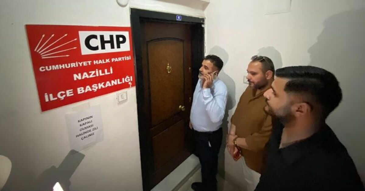 CHP Nazilli ilçe teşkilatında devir teslim krizi