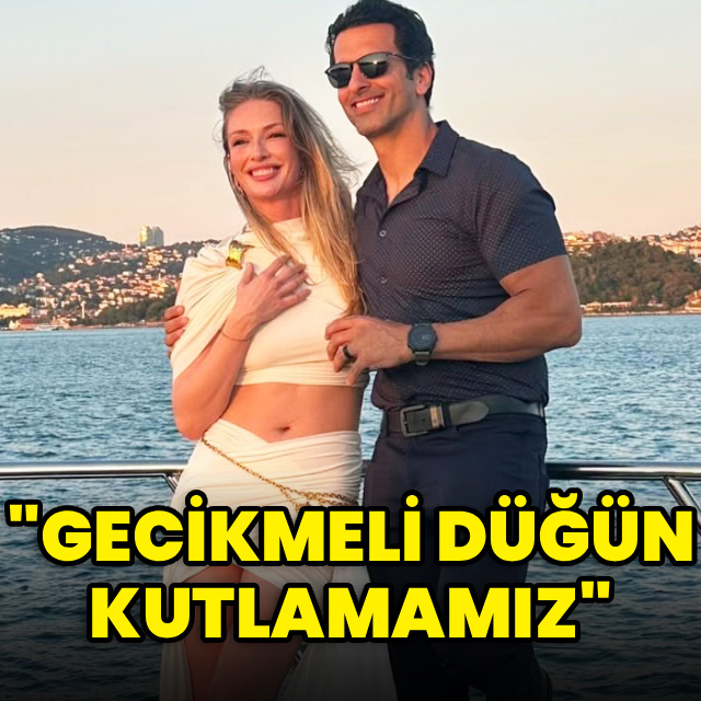 "Gecikmeli düğün kutlamamız"