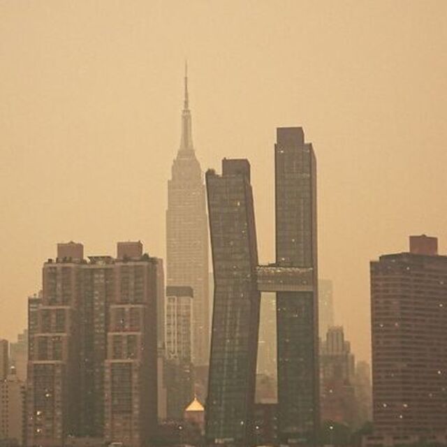 Kanada'daki yangınların dumanı New York'u kapladı