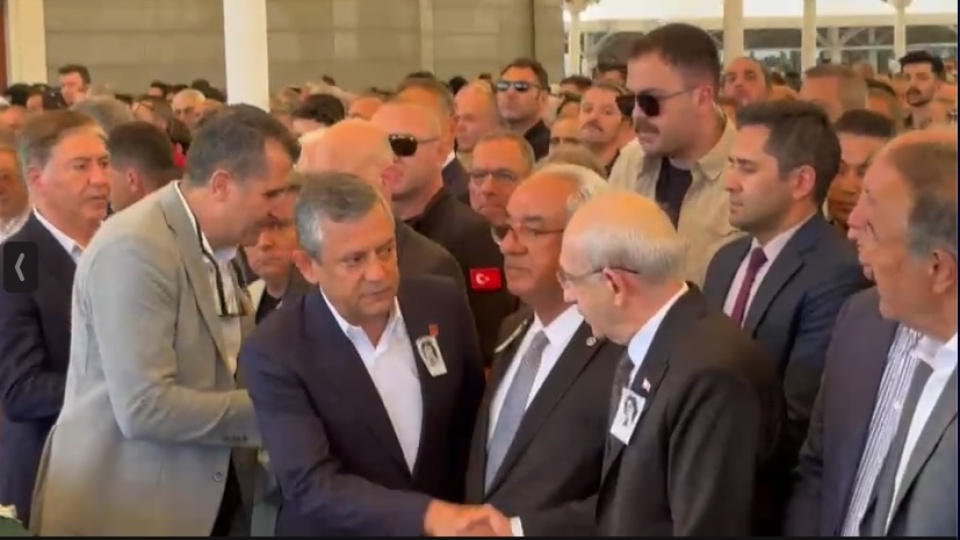 Kılıçdaroğlu ve Özel Baykal'ın cenazesinde