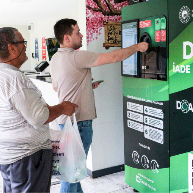 Kızılcahamam'da 13 günde 120 bin atık toplandı