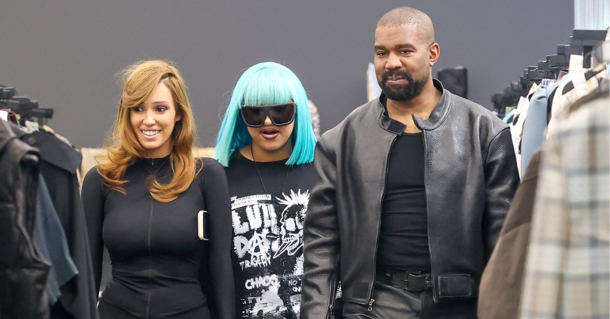 Kanye West, eşi Bianca Censori ile birlikte kızı North'u alışverişe çıkardı