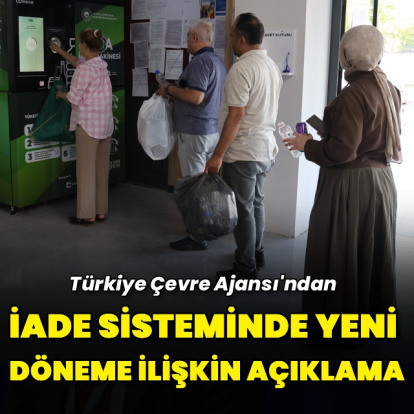Depozito İade Sistemi'nde yeni döneme ilişkin açıklama