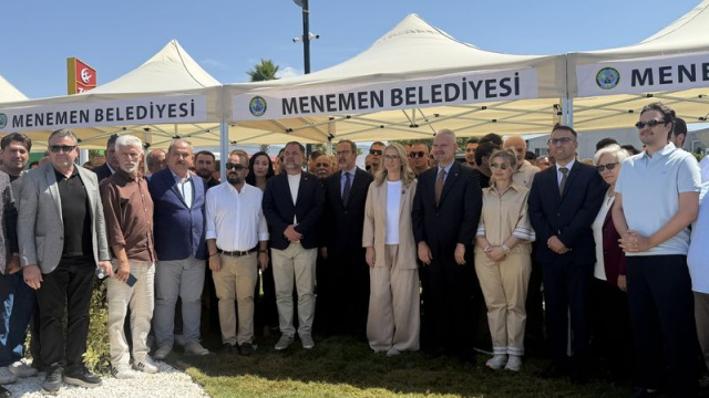 Menemen'de TIR parkı hizmete girdi