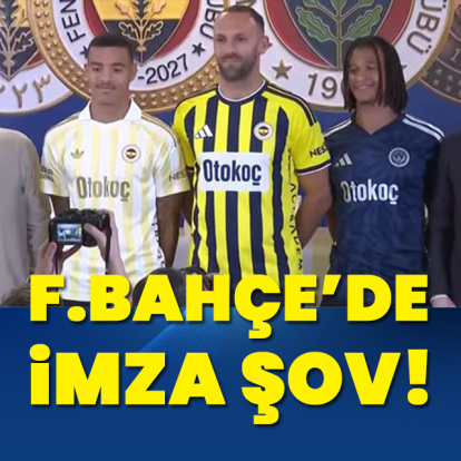 F.Bahçe'den imza şov!