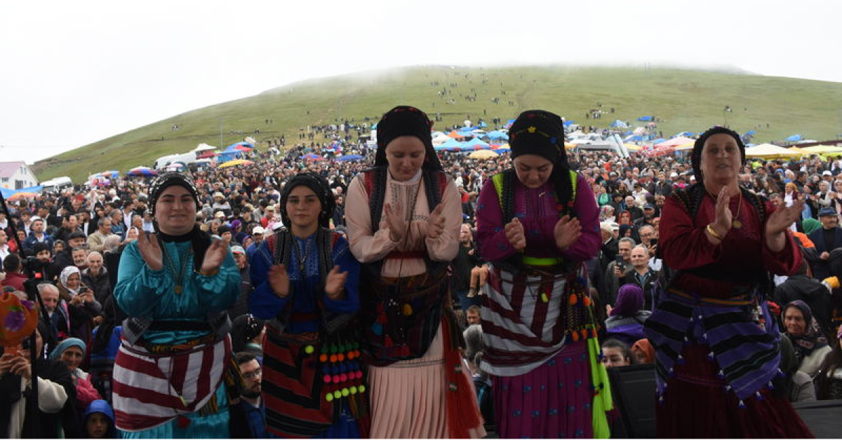 1800 rakımlı yaylasında "Kadırga Otçu Şenliği" | Son dakika haberleri