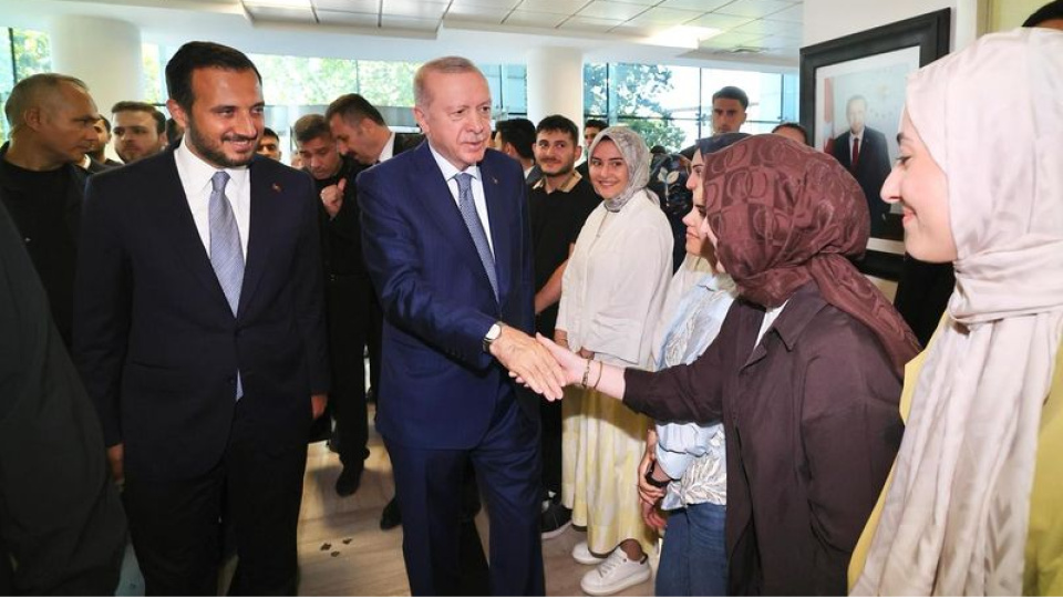 Cumhurbaşkanı Erdoğan'dan ziyaret