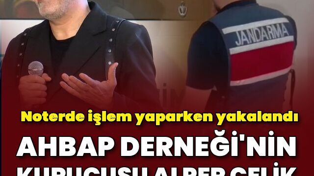 Ahbap Derneği'nin kurucusu Alper Çelik tutuklandı